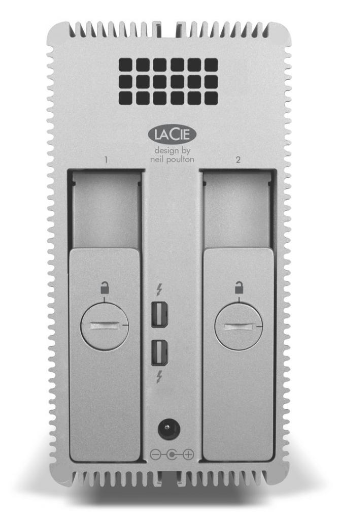 [17/01/2012] CES 2012: Lacie präsentierte eSATA-Hub und RAID-System mit Thunderbolt Schnittstelle. (1)