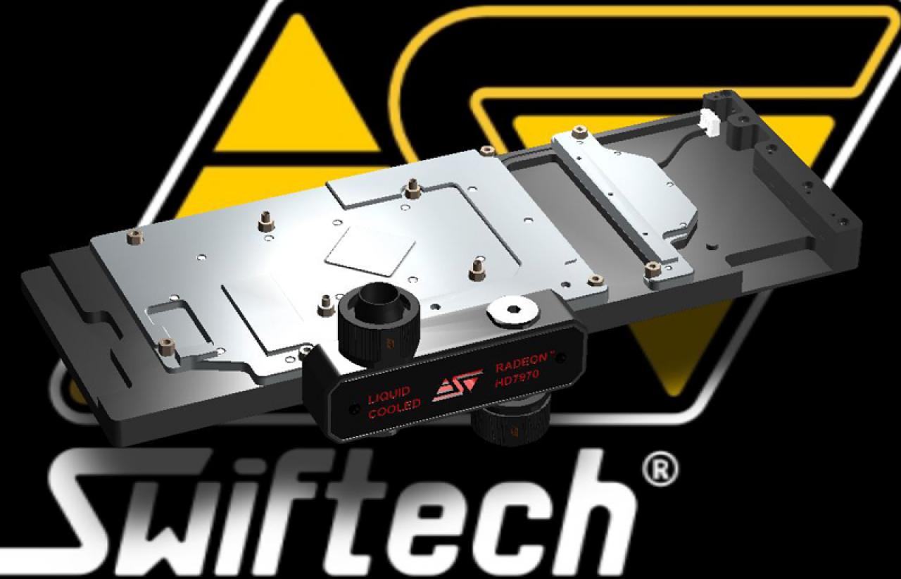 [31/01/2012] Swiftech Komodo: Bald auch als Komplettwasserkühler für die Radeon HD 7970. (3)