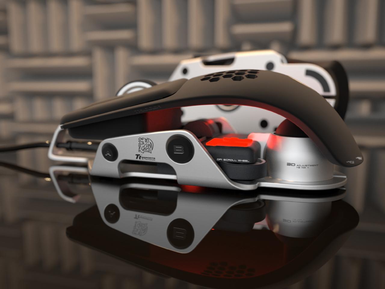 [10/01/2012] Thermaltake Level 10 M - Eine Maus wie aus einem Borgkubus
