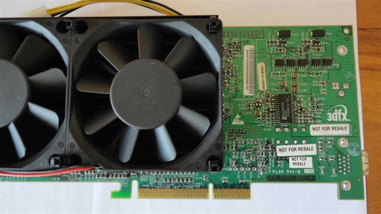 [17/01/2012] 3dfx Vodoo 5 6000 auf 200 MHz: Bastler bringt nie erschienen Klassiker mit Core i7-2600K ans Limit (14)