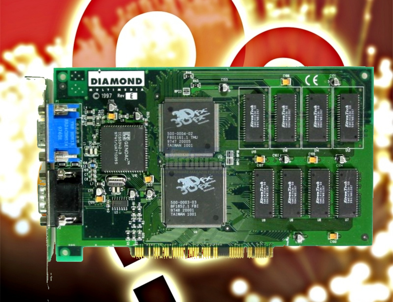 [15/02/2012] Artikel Nummer 1: Was kostete die 3Dfx Voodoo Graphics Diamond Monster 3D von 3DFX zur Markteinführung 1996 ?