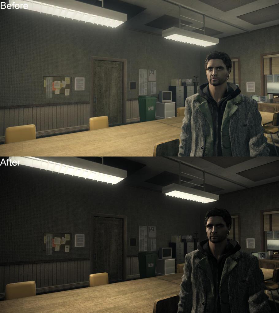 [23/02/2012] Alan Wake mit und ohne FXAA Injector. Mehr Infos zur Mod (3)