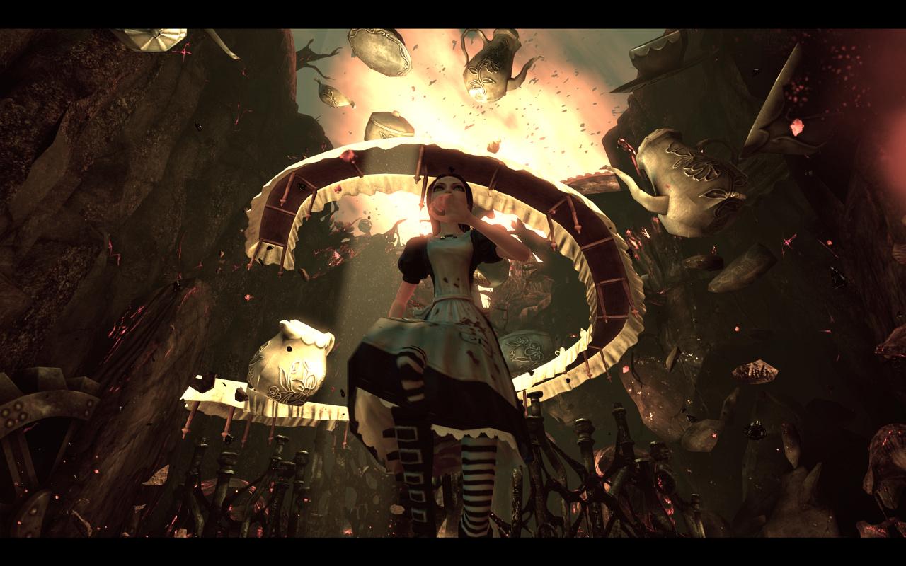 [29/02/2012] Alice Madness Returns (Horror): American McGee's Variante der beliebten Kindergeschichte erzählt die Reise von Alice aus einer ganz anderen Perspektive. Tod und psychische Wahnvostellungen sind die Grundthemen von Alice Madness Returns und könnten auch einen Film sehr interessant machen, sofern dieser sich von der Kinderbuch-Vorlage entfernt.