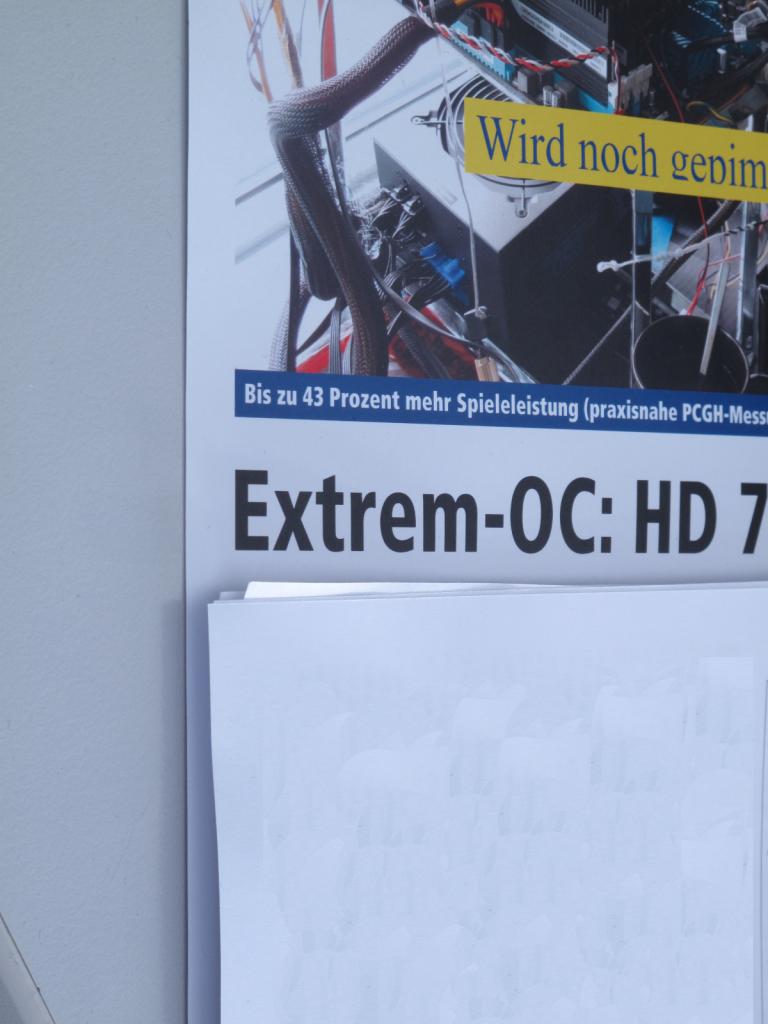[10/02/2012] Mittlerweile sind die Ergebnisse sogar schon zu Papier gebracht - 43 Prozent mehr Spieleleistung hat uns Mutter Natur beschert. Das muss erst mal jemand nachmachen!