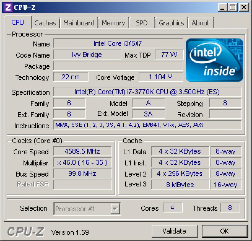 [21/02/2012] Ivy Bridge: Core i7-3770K mit nur 1,1 Volt auf 4,6 GHz übertaktet. (10)