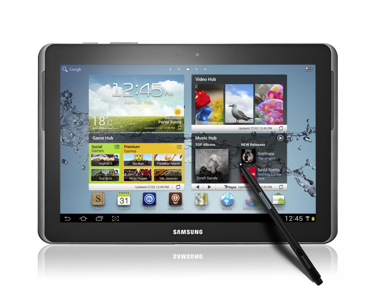 [27/02/2012] Im zunehmend beliebten Tablet-Markt bringt Samsung das Galaxy Note 10.1: ein Android-Tablet mit optionaler Stifteingabe, bei uns im Hands-on-Test.