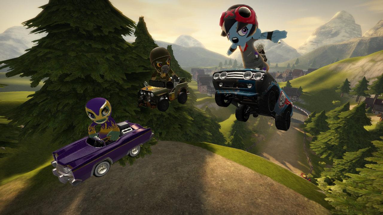 [13/02/2012] Modnation Racers (2010): Leveleditoren gibt es in vielen Rennspielen, allerdings bot kaum ein Titel eine solche Entscheidungsfreiheit wie Modnation Racers aus dem Jahr 2010. Beim Erstellen der individuellen Rennstrecke sind dem Spieler hier kaum Grenzen gesetzt.