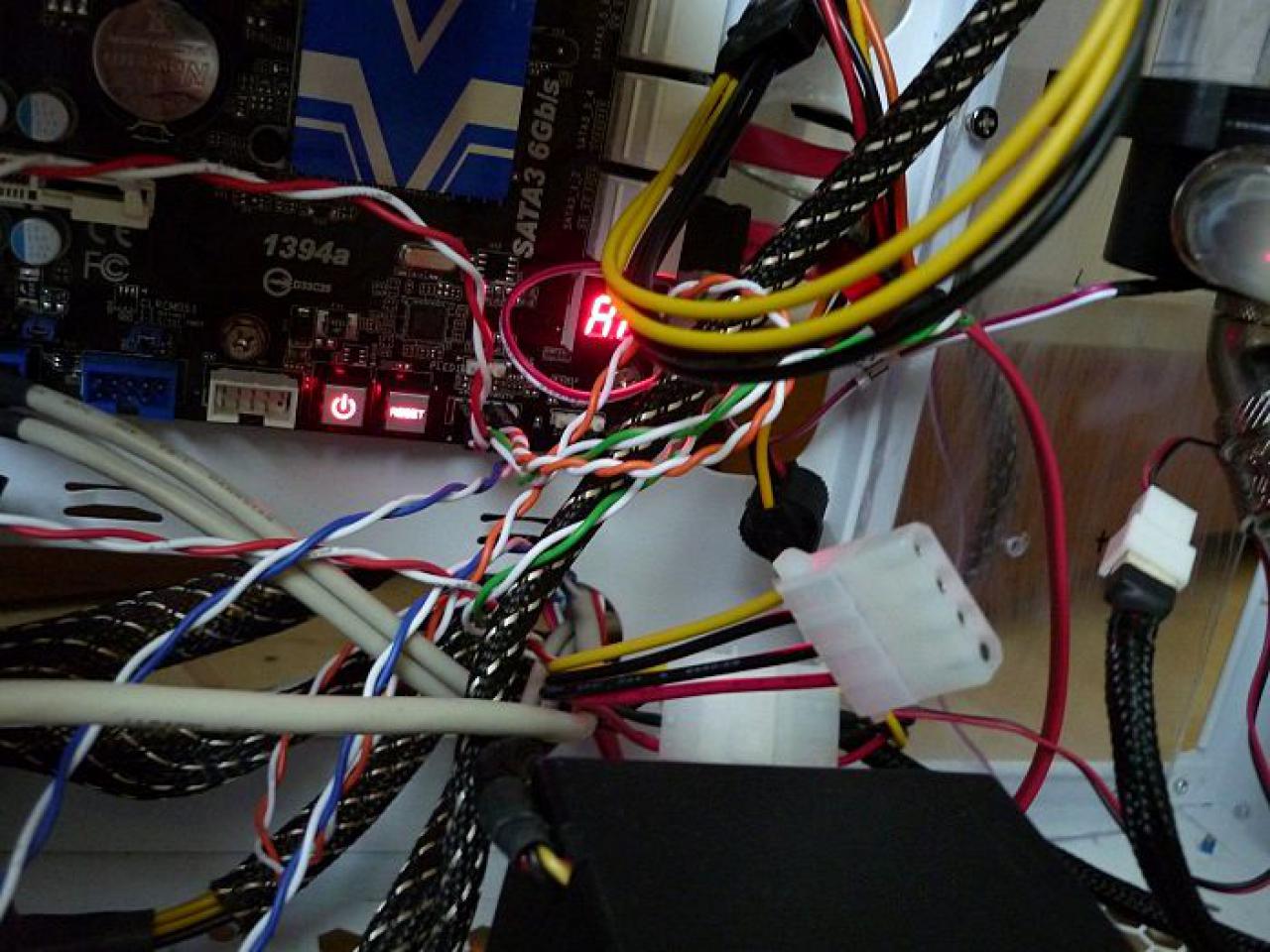 [03/02/2012] Wakü-Casemod: Blaues Leuchten aus dem Cooler Master CM 690 II (84)