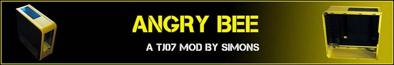 [24/02/2012] Projekt Angry Bee: Schwarz-gelbe Casemod in Bienen-Optik (26)