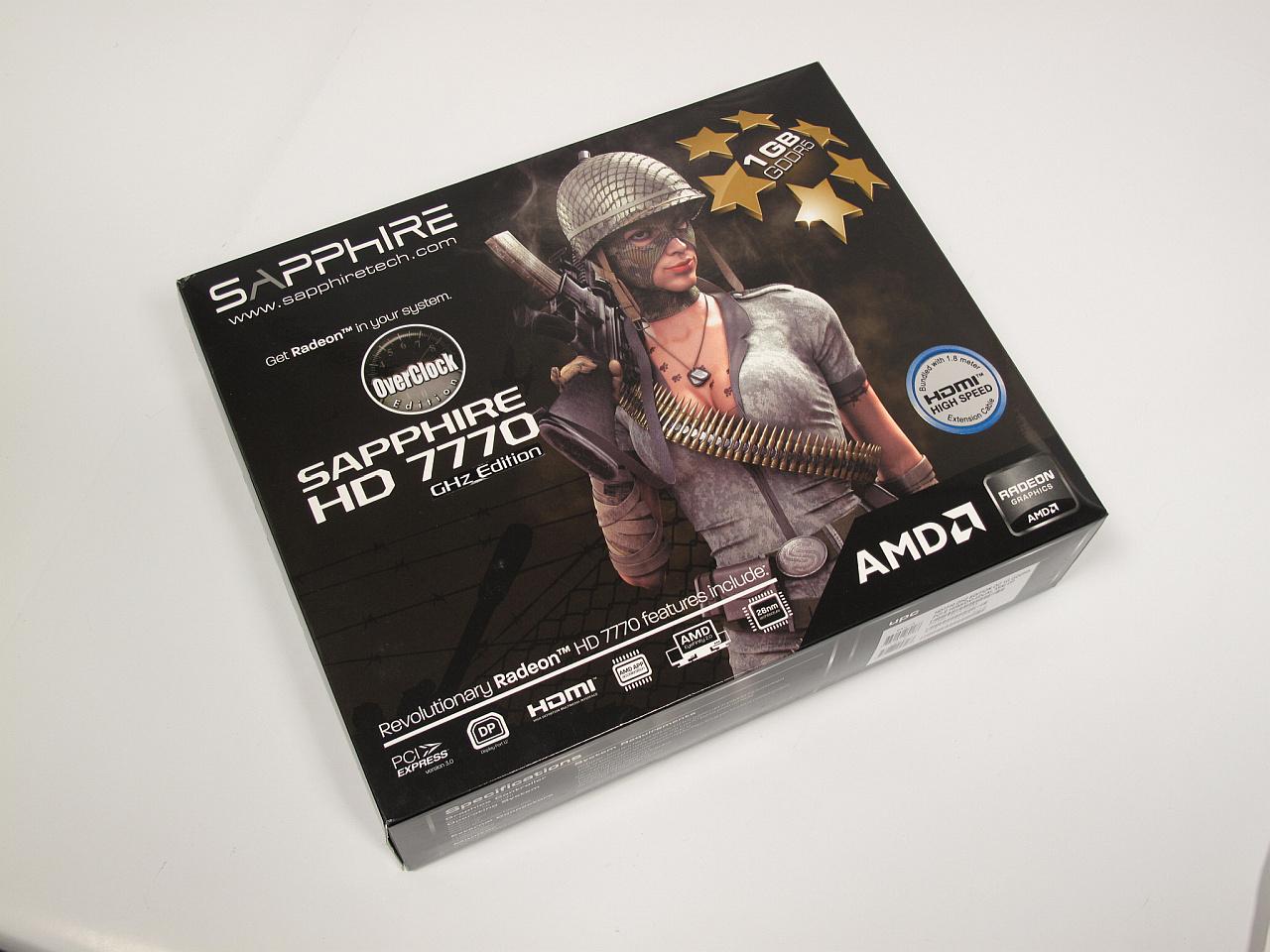 [14/02/2012] Sapphire Radeon HD 7770 OC: Packung