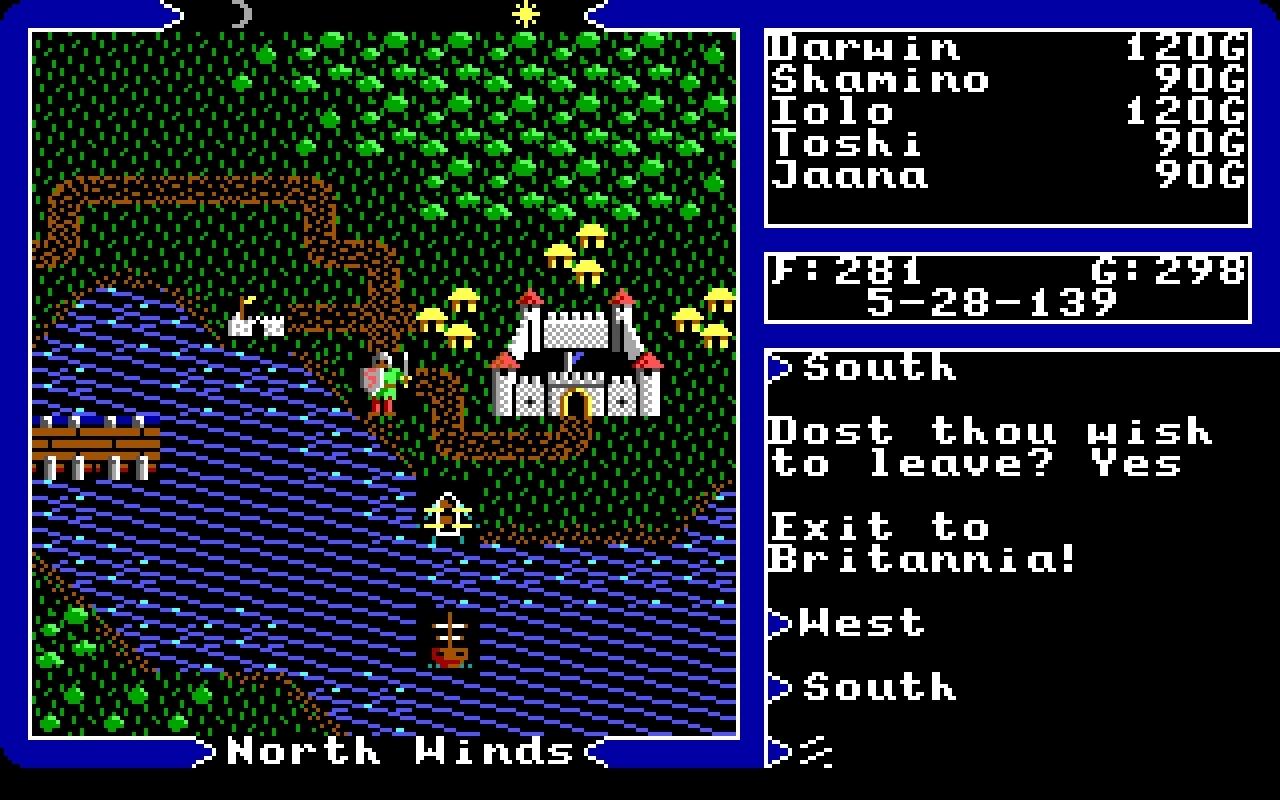[22/02/2012] Ultima 5 - Warriors of Destiny (1988)