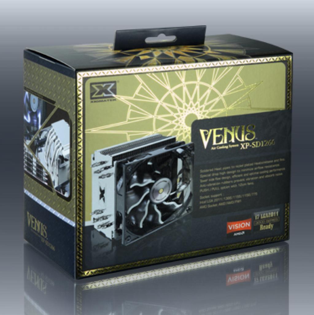 [28/02/2012] Xigmatek schickt den wuchtigen Venus-CPU-Kühler ins Rennen. (1)