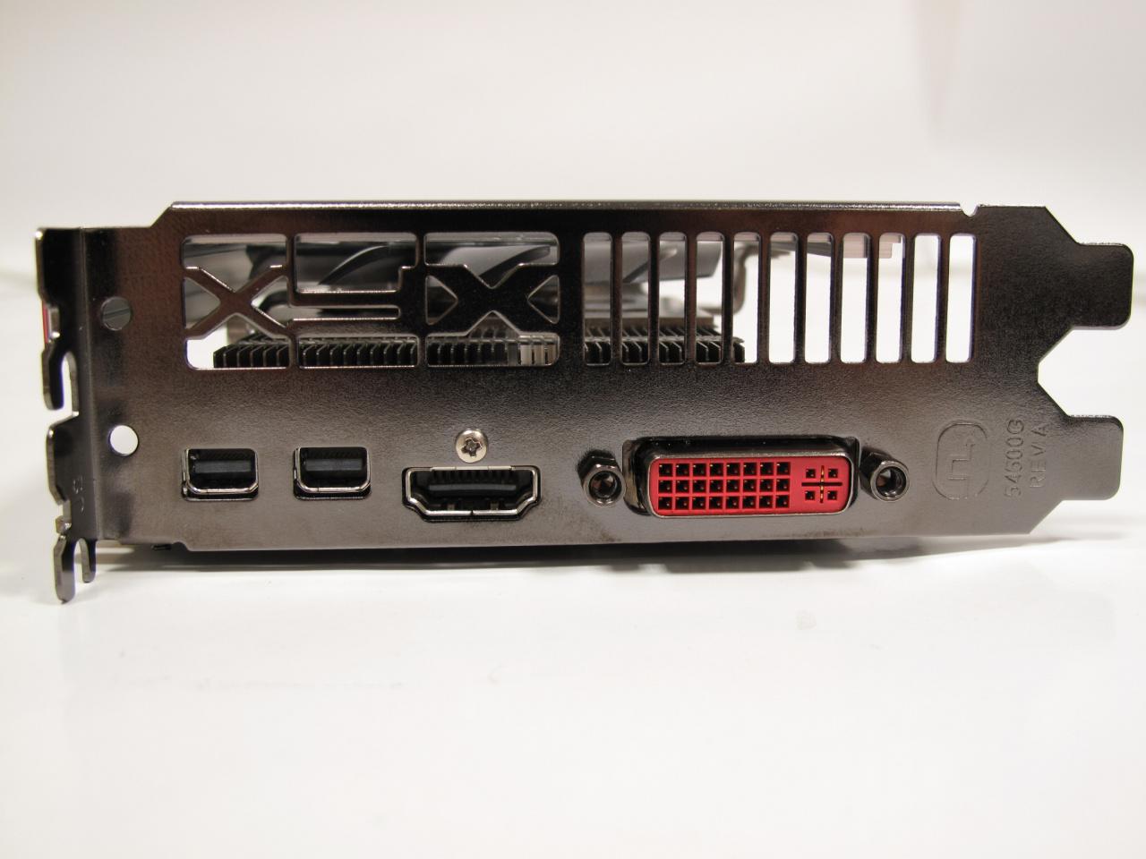 [14/02/2012] XFX R7770 Black Edition Suoer Overclocked 1120M: Anchlüsse