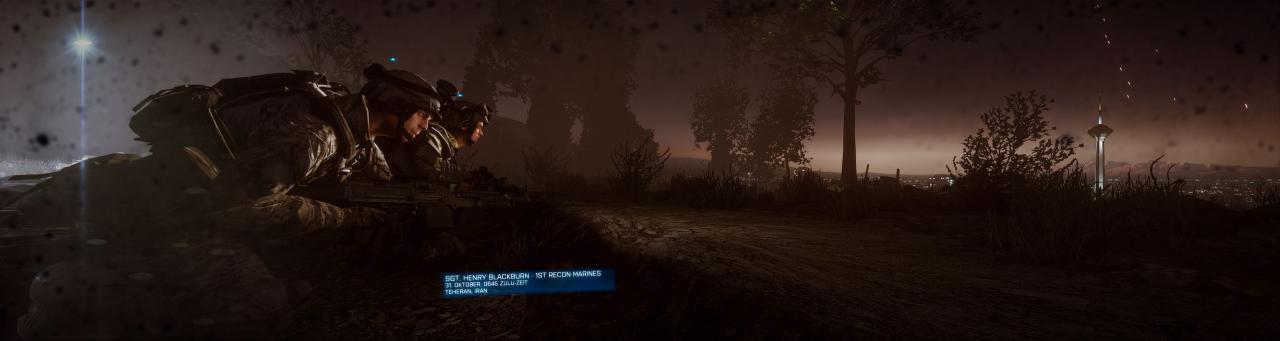 [10/02/2012] BATTLEFIELD3 (Nvidia Surround; DX11; 2x MSAA + FXAA injected (danoc1 - Mod 1.25); Alles auf Ultra und mit HBAO; 80% JPEG-Kompression) by -Lucky+Devil- (1)