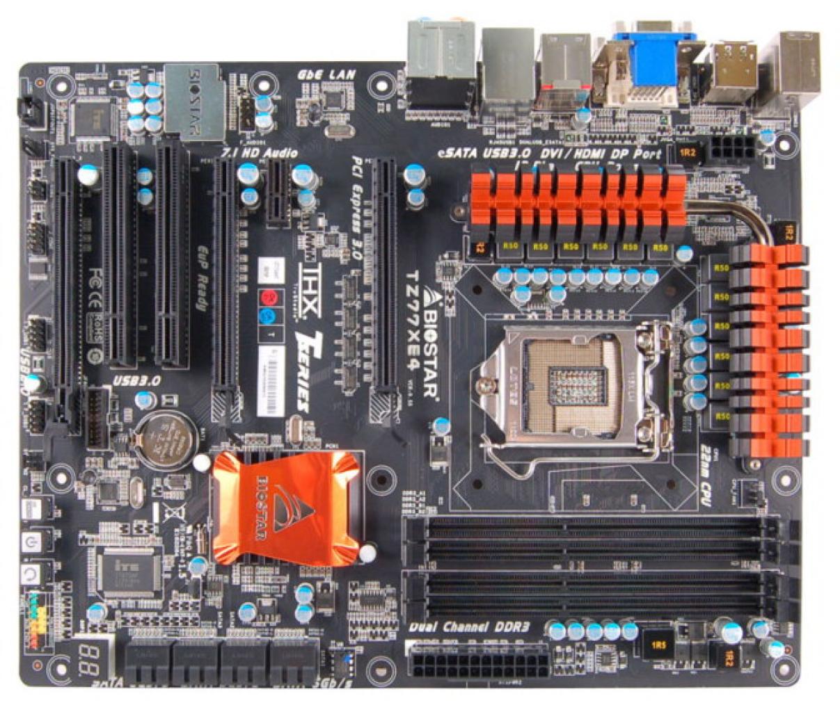 [14/02/2012] Ivy Bridge: Biostar stellt TZ77XE4-Motherboard vor. (1)
