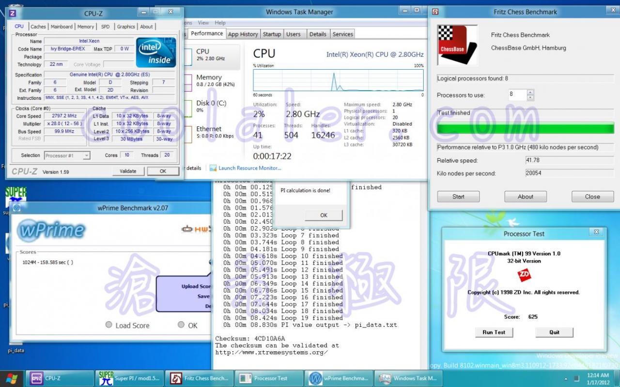 [02/02/2012] Intel Ivy Bridge EP: 118, 10.99%