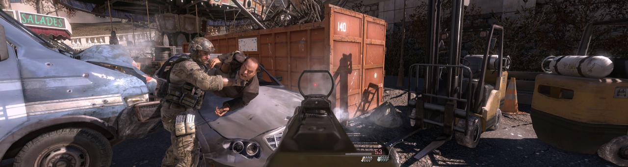 [10/02/2012] CALLOFDUTY : Modern Warfare 3 (Nvidia Surround; DX9; 4x MSAA + FXAA; Widescreenfix ohne Fadenkreuz und mit ENB-Mod und FXAA injection) - (Alles auf 