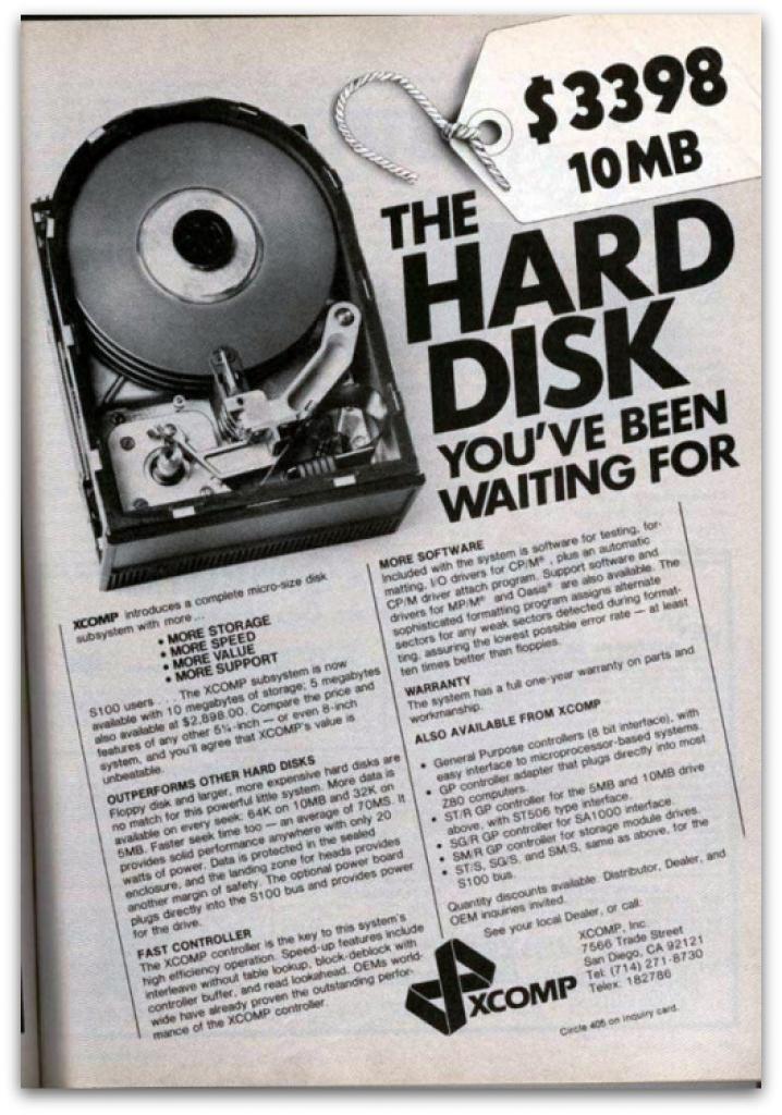 [11/02/2012] Alte PC-Werbung wirkt aufgrund der hohen Preise und der zum Teil heute kaum brauchbaren Leistung oft kurios. (1)