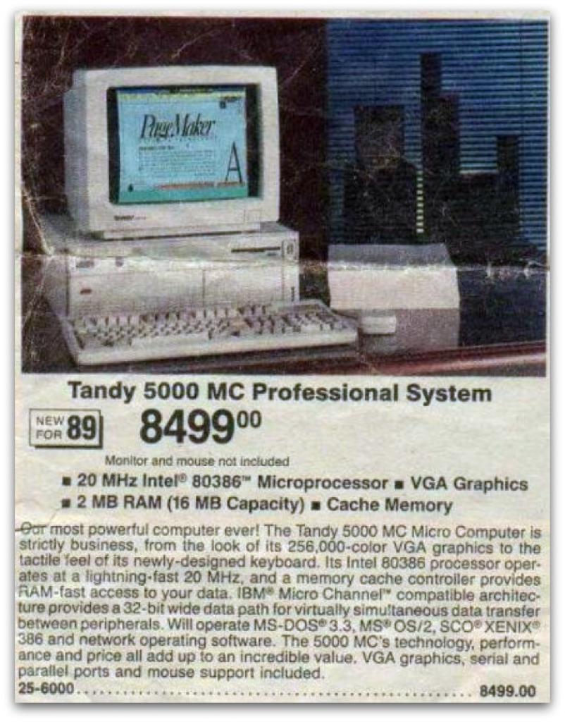 [11/02/2012] Alte PC-Werbung wirkt aufgrund der hohen Preise und der zum Teil heute kaum brauchbaren Leistung oft kurios. (23)