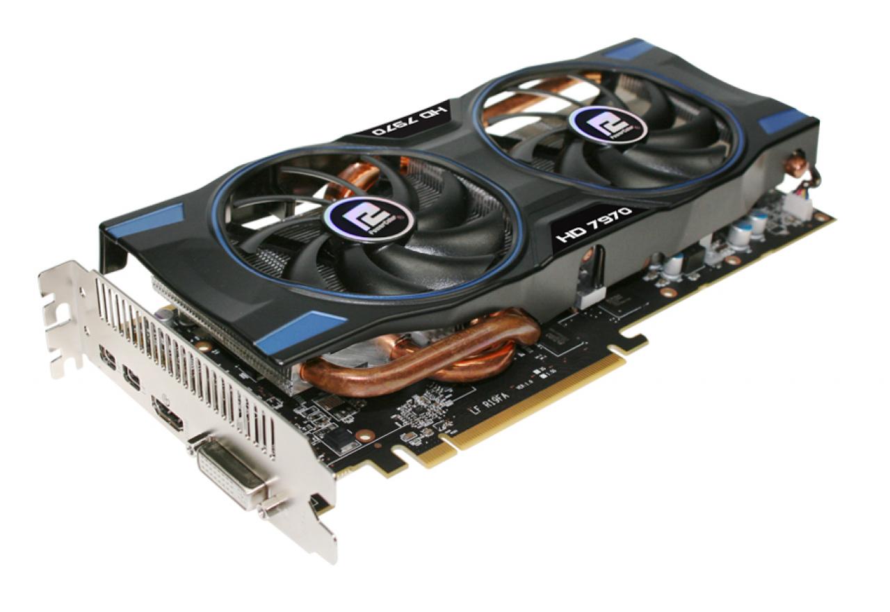 [11/02/2012] Powercolor setzt bei der zweiten Standard-Version der Radeon HD 7970 auf einen neuen Kühler mit zwei Lüftern. (2)