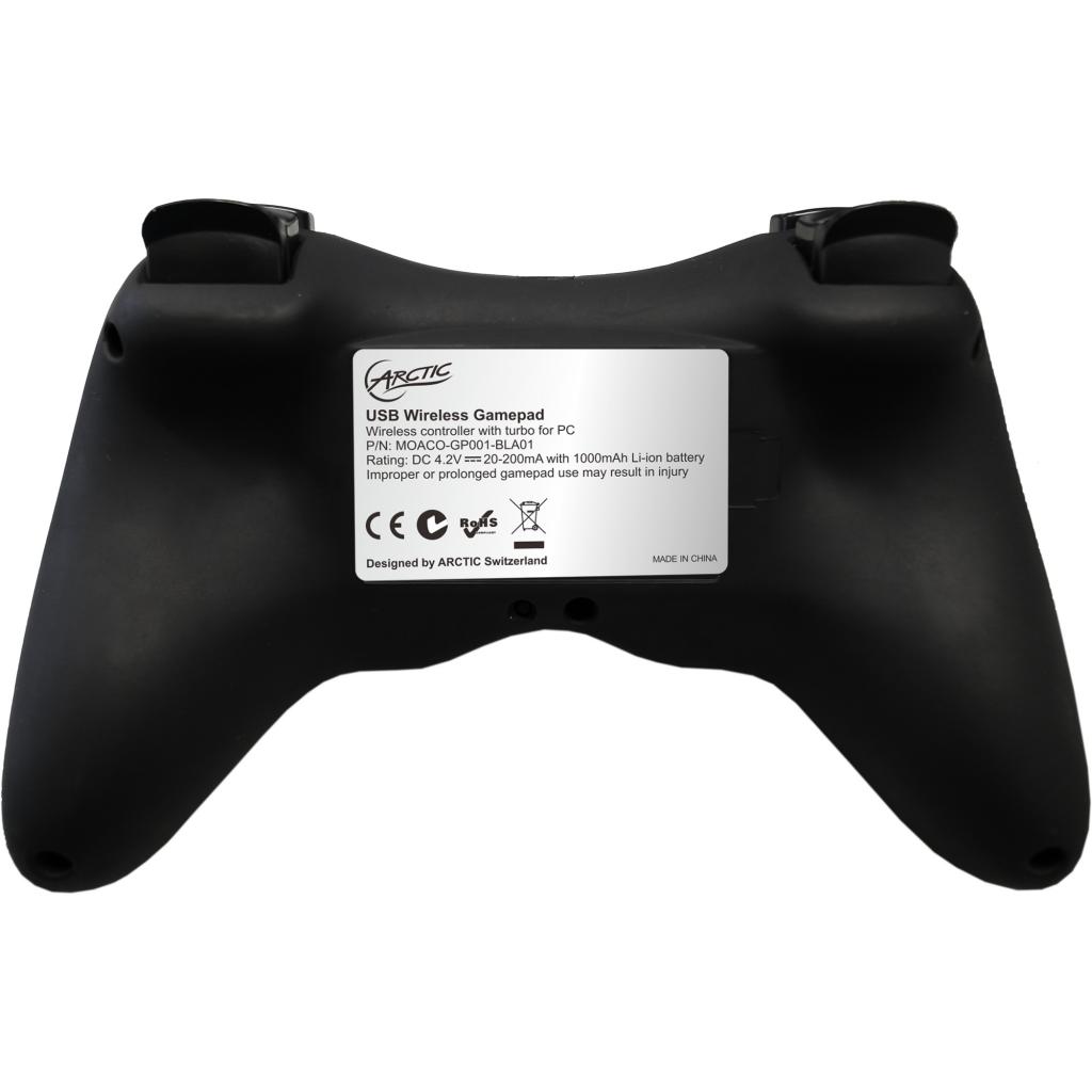 [25/03/2012] Das USB Wireless Gamepad lässt sich während des Spielens aufladen und hält drahtlos 30 Stunden durch. (2)