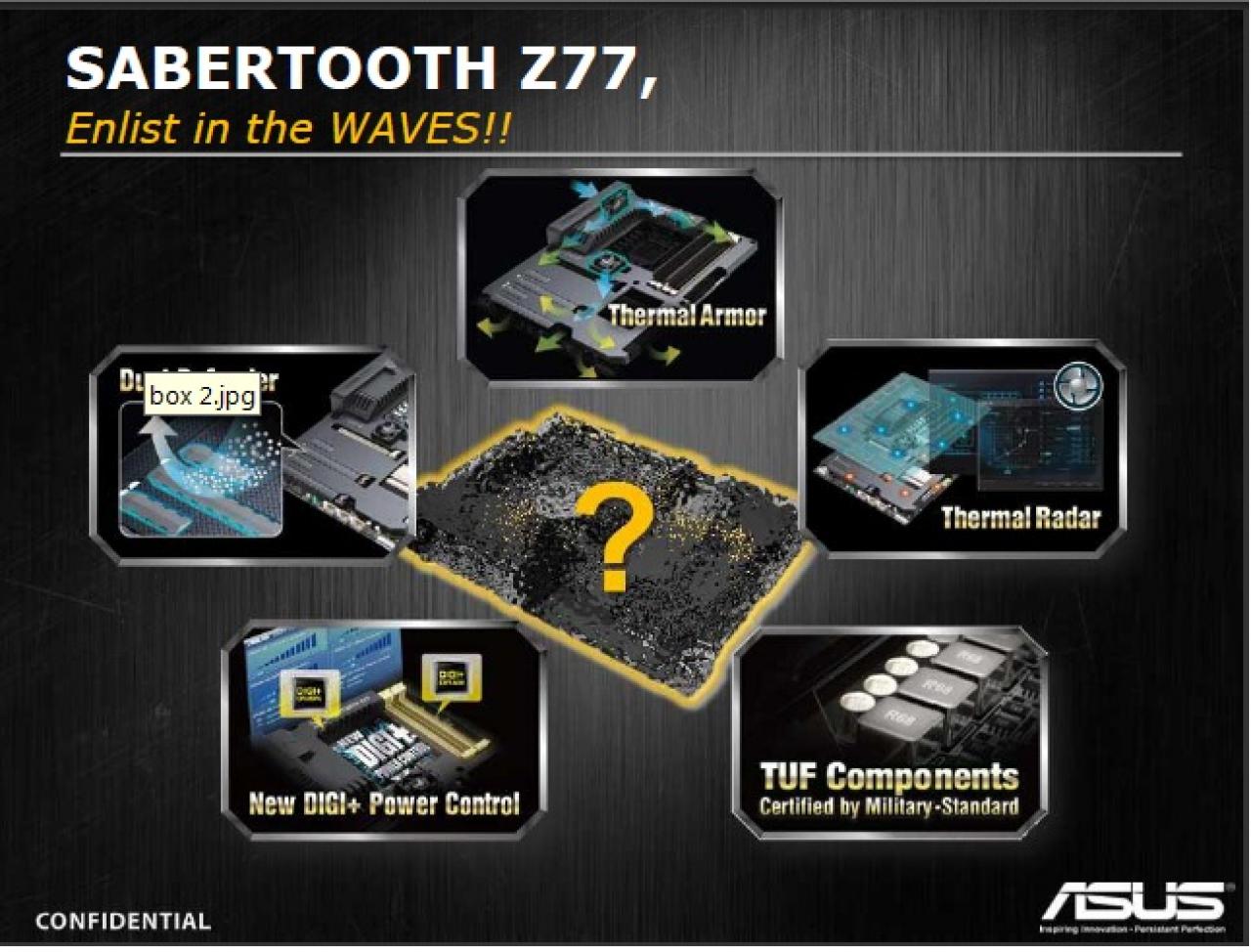 [05/03/2012] Cebit 2012: Asus zeigt Zähne: Sabertooth Z77 Preview (2)