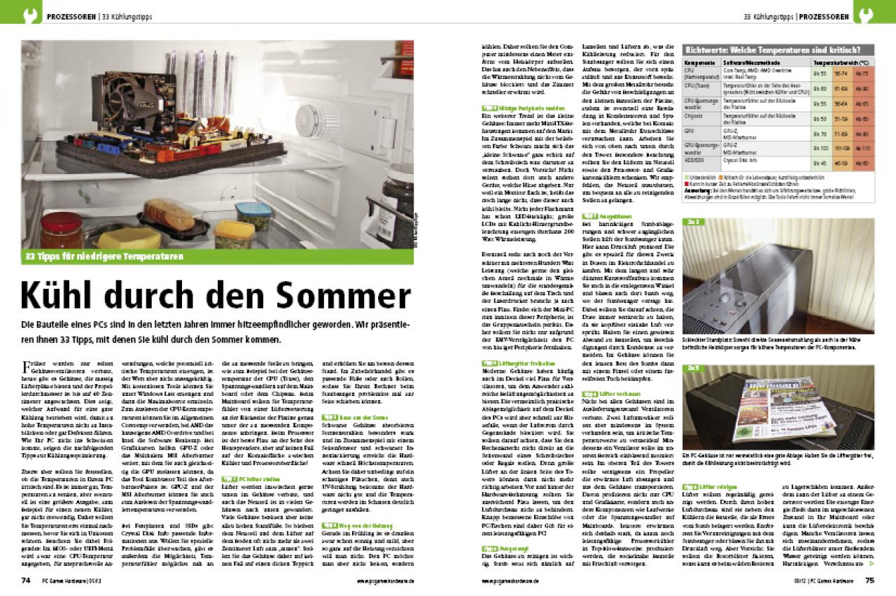 [30/03/2012] PCGH 05/2012: 33 Kühlungstipps