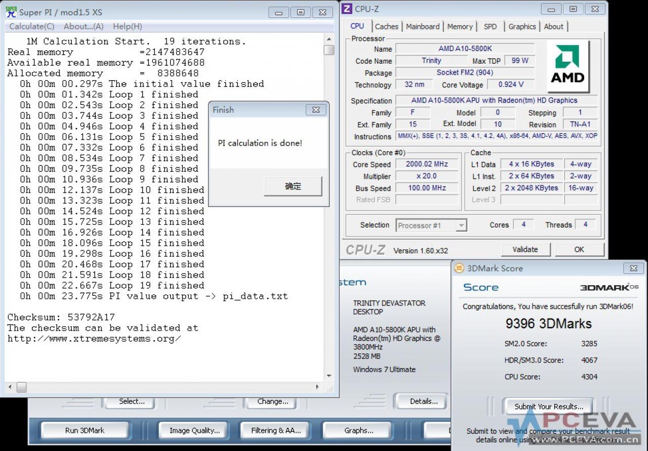 [21/03/2012] Erste Benchmarks von AMDs Trinity-APU A10-5800K aufgetaucht