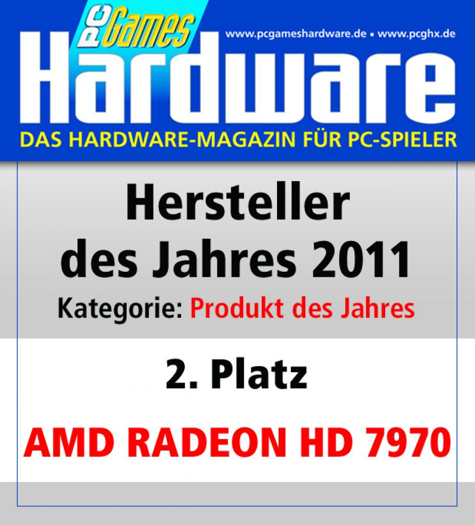 [08/03/2012] Produkt des Jahres Platz 2: AMD Radeon HD 7970