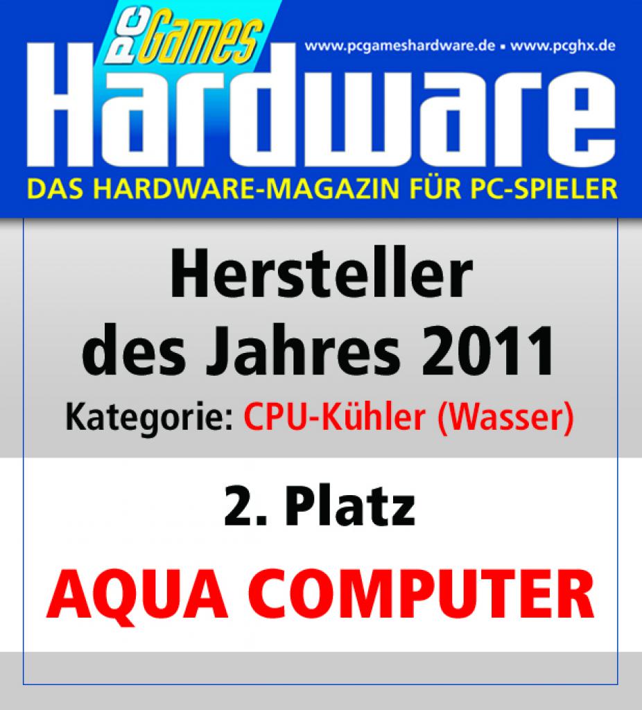 [08/03/2012] CPU-Kühler (Wasser) Platz 2: Aqua Computer