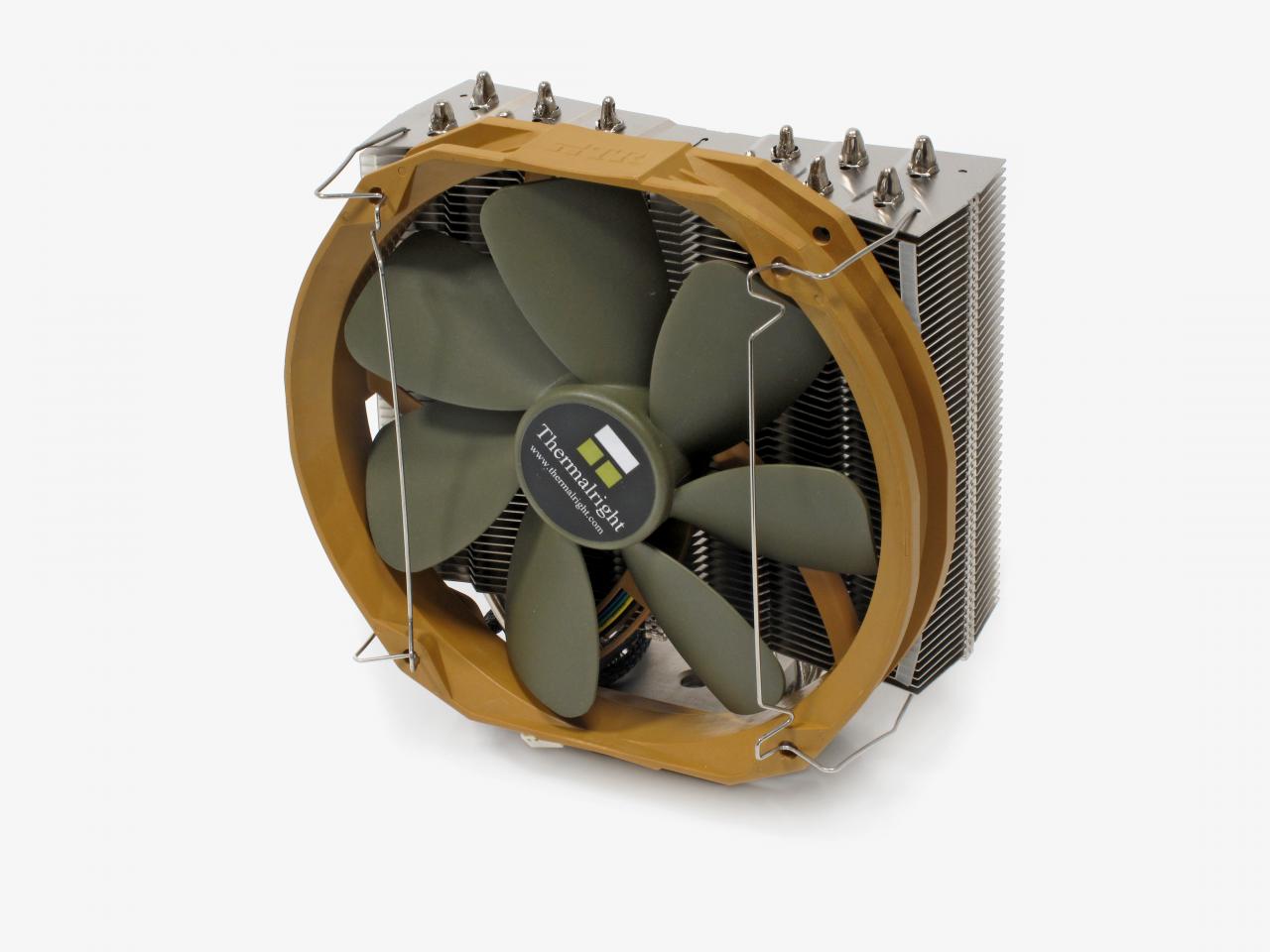 [21/03/2012] Thermalright Archon Rev. A, Note: 2,28 - CPU-Temperatur (Lüfterdrehzahl in %): 43,1 (100%)/44,6 (75%)/46,9 (50%) °C, Lautheit (Lüfterdrehzahl in %): 1,4 (100%)/0,4 (75%)/0,1 (50%) Sone, PCGH-Preisvergleich