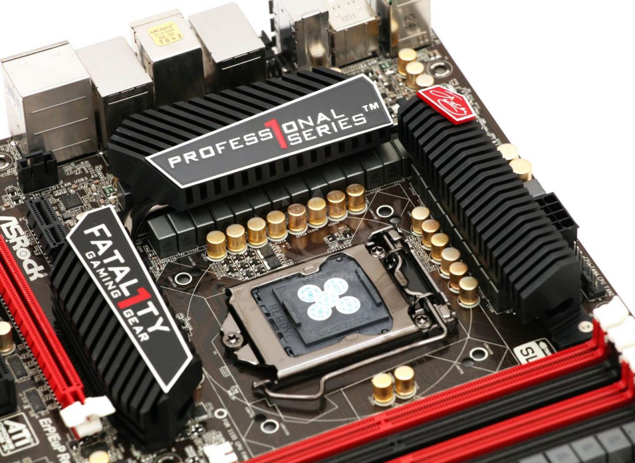 [30/03/2012] Asrock Fatal1ty Z77 Professional: Detaillierte Fotos des Ivy-Bridge-Mainboards (6)