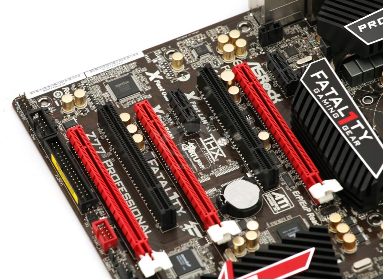 [30/03/2012] Asrock Fatal1ty Z77 Professional: Detaillierte Fotos des Ivy-Bridge-Mainboards (9)