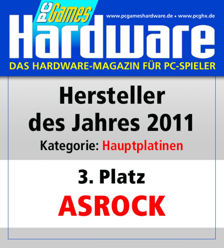 [08/03/2012] Hauptplatinen Platz 3: Asrock 