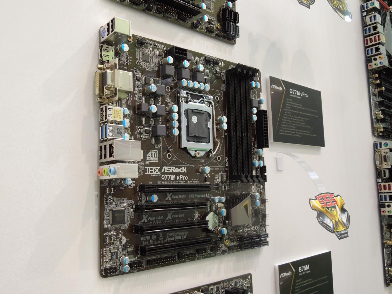 [07/03/2012] Cebit 2012: Asrock zeigt Mainboards mit Z77, H77, Q77 und B75-Chipsatz (24)