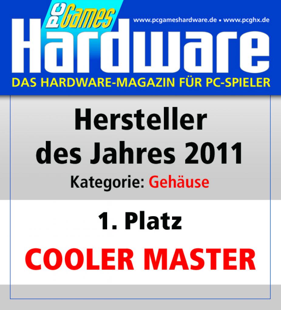 [08/03/2012] Gehäuse Platz 1: Cooler Master