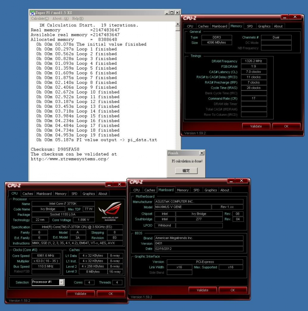 [16/03/2012] Ivy Bridge Core i7-3770K: Neue Weltrekorde mit fast 7 GHz - Intel greift ein