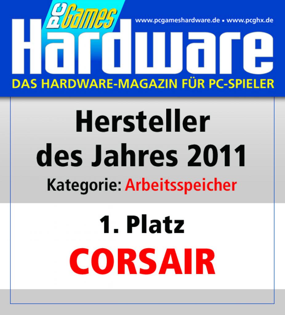 [08/03/2012] Arbeitsspeicher Platz 1: Corsair 