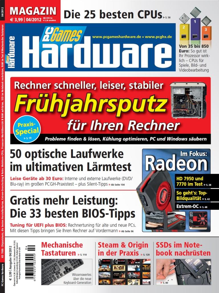 [02/03/2012] PC Games Hardware 04/2012: Titel der Magazin-Ausgabe