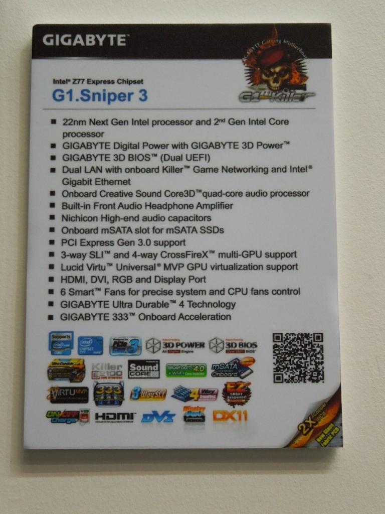 [05/03/2012] Cebit 2012: Mainboards mit Z77, H77 und Z57 von Gigabyte für Intel Ivy Bridge (1)