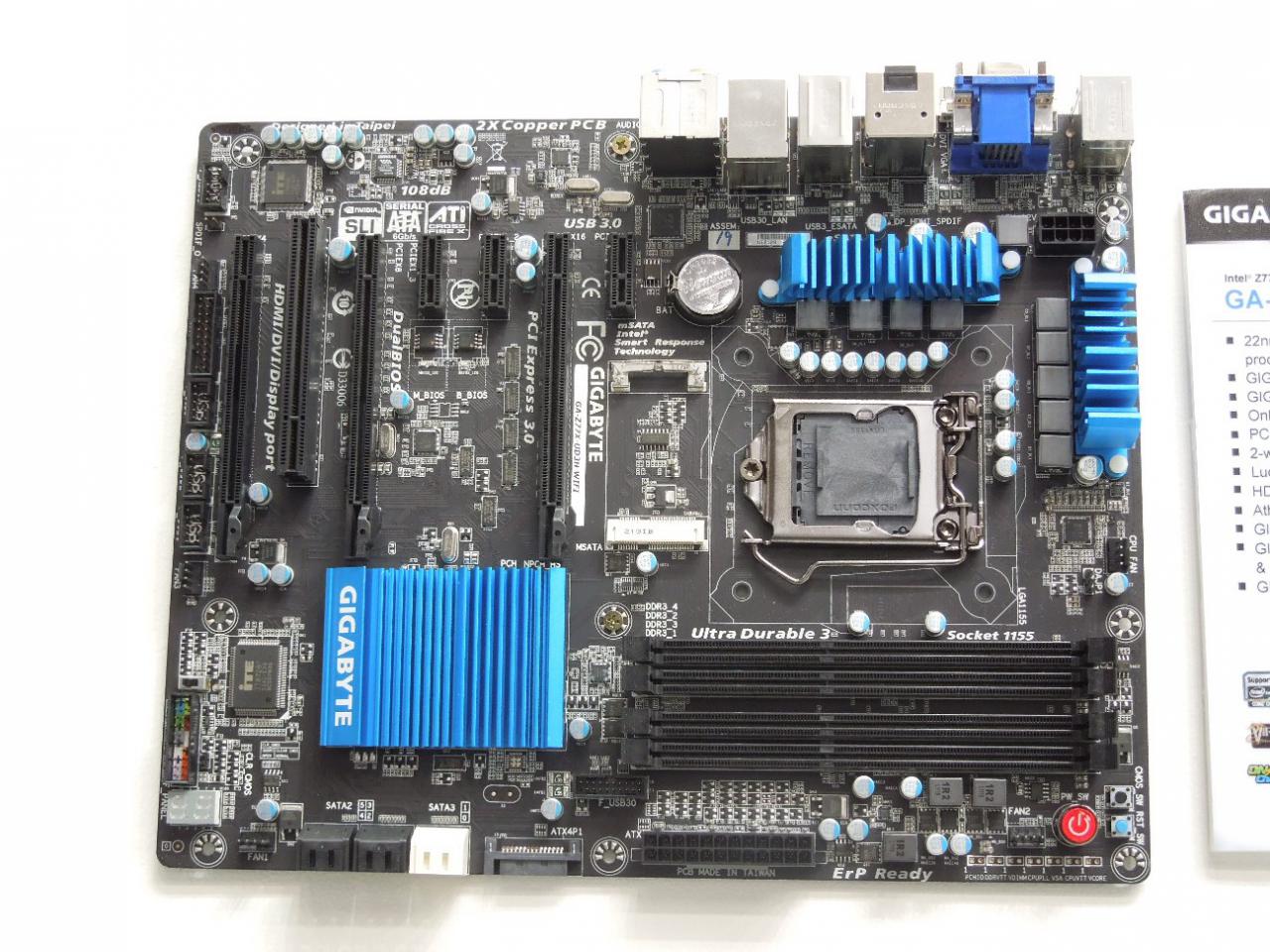 [05/03/2012] Cebit 2012: Mainboards mit Z77, H77 und Z57 von Gigabyte für Intel Ivy Bridge (12)