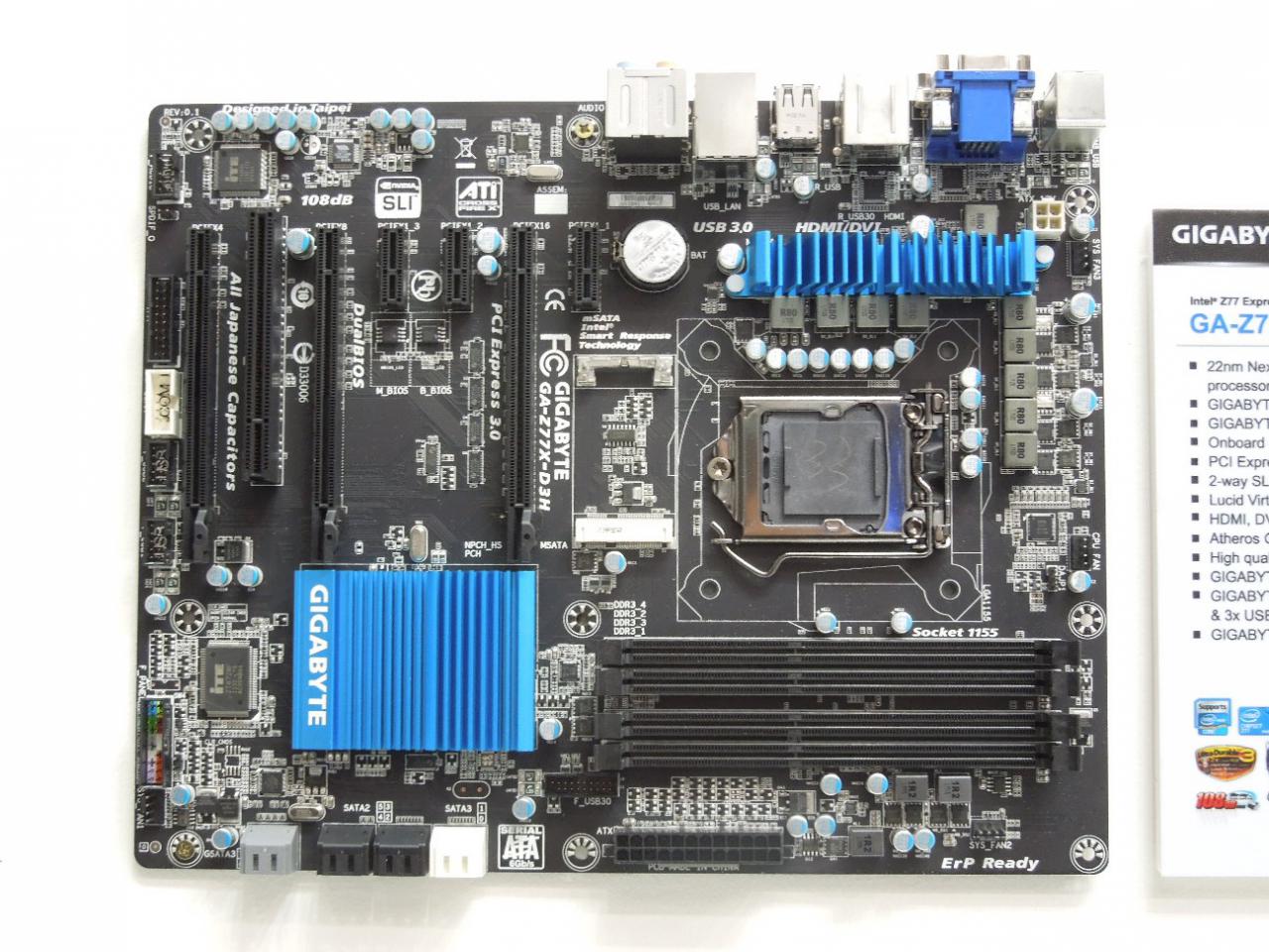[05/03/2012] Cebit 2012: Mainboards mit Z77, H77 und Z57 von Gigabyte für Intel Ivy Bridge (15)
