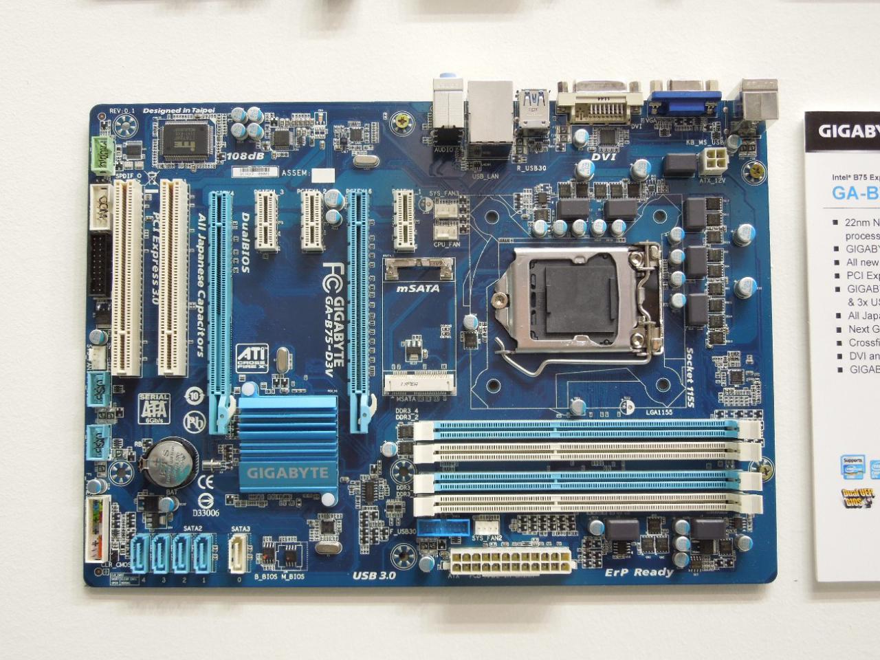[05/03/2012] Cebit 2012: Mainboards mit Z77, H77 und Z57 von Gigabyte für Intel Ivy Bridge (20)