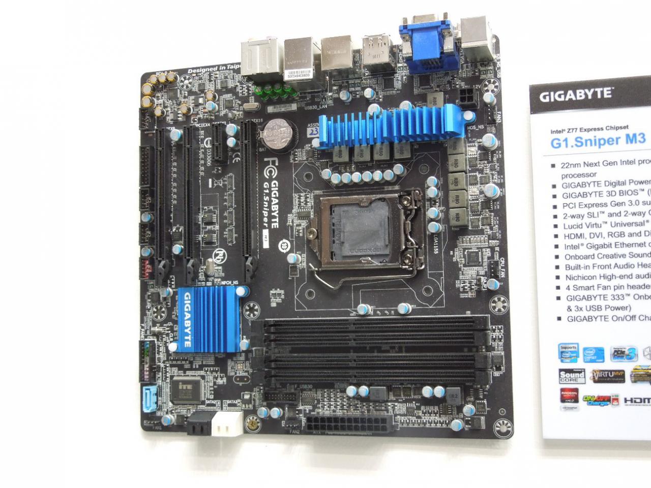 [05/03/2012] Cebit 2012: Mainboards mit Z77, H77 und Z57 von Gigabyte für Intel Ivy Bridge (23)