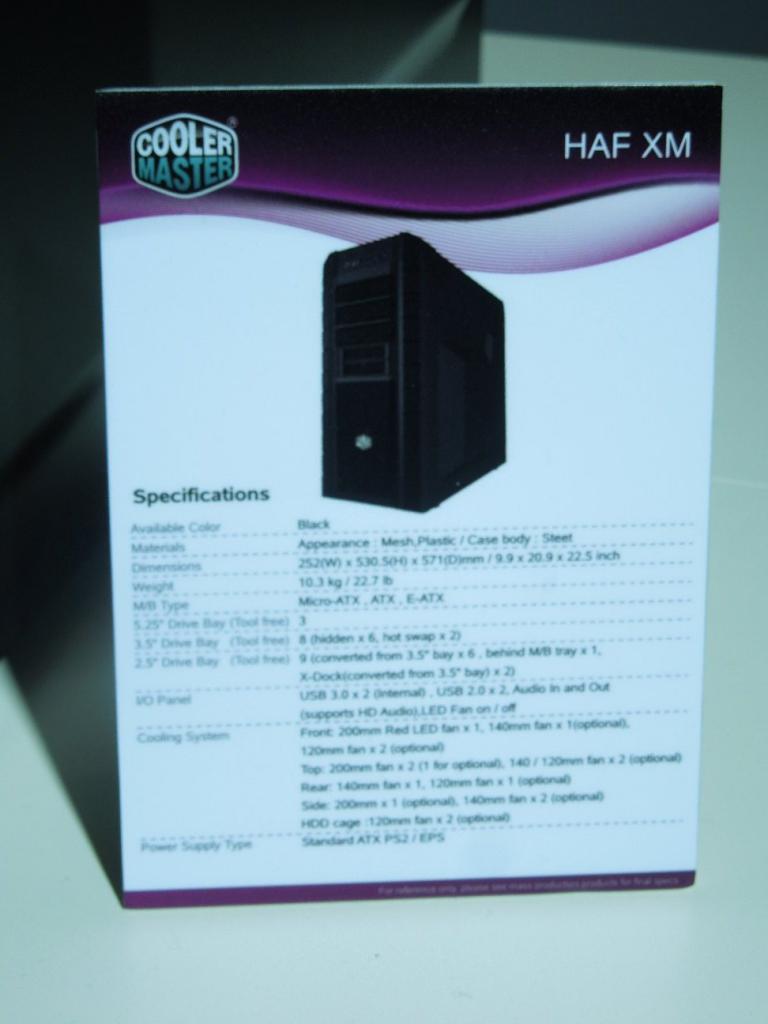 [06/03/2012] Cebit 2012: Cooler Master zeigt Mini-ITX-Gaming-Gehäuse für 49 Euro, günstiges HAF XM und Silent-Gehäuse (8)