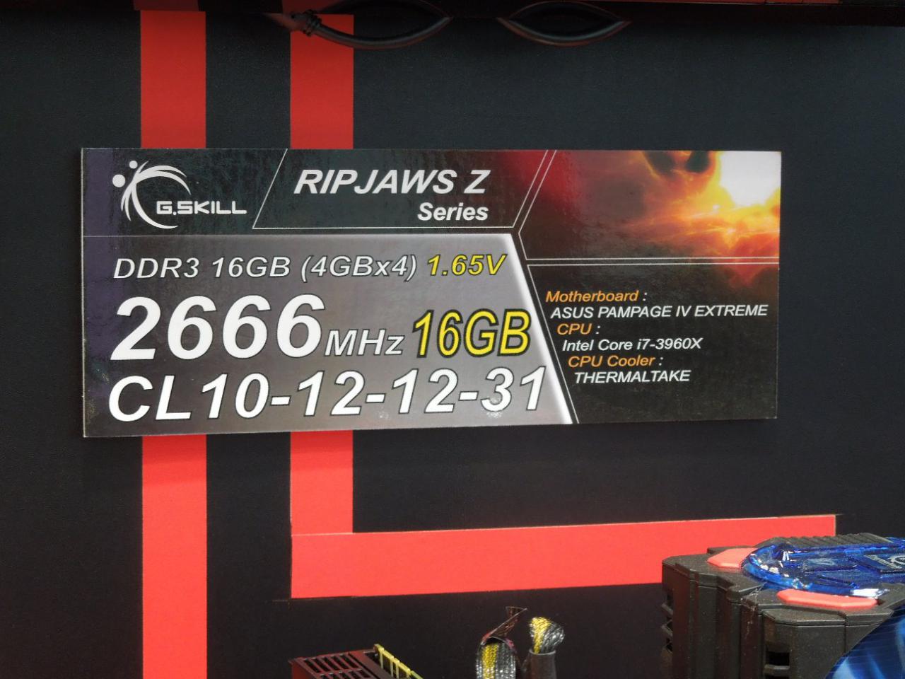 [06/03/2012] Cebit 2012: G.Skill zeigt 32 GByte DDR3-2133 auf Z77 und weitere Overclocking-Ergebnisse (13)