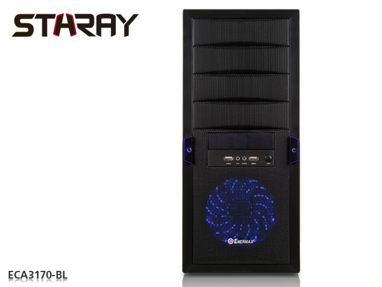[30/03/2012] Enermax Staray Silence: Vierte Erweiterung der Gehäuse-Serie mit T.B. Silence-Lüftern (2)