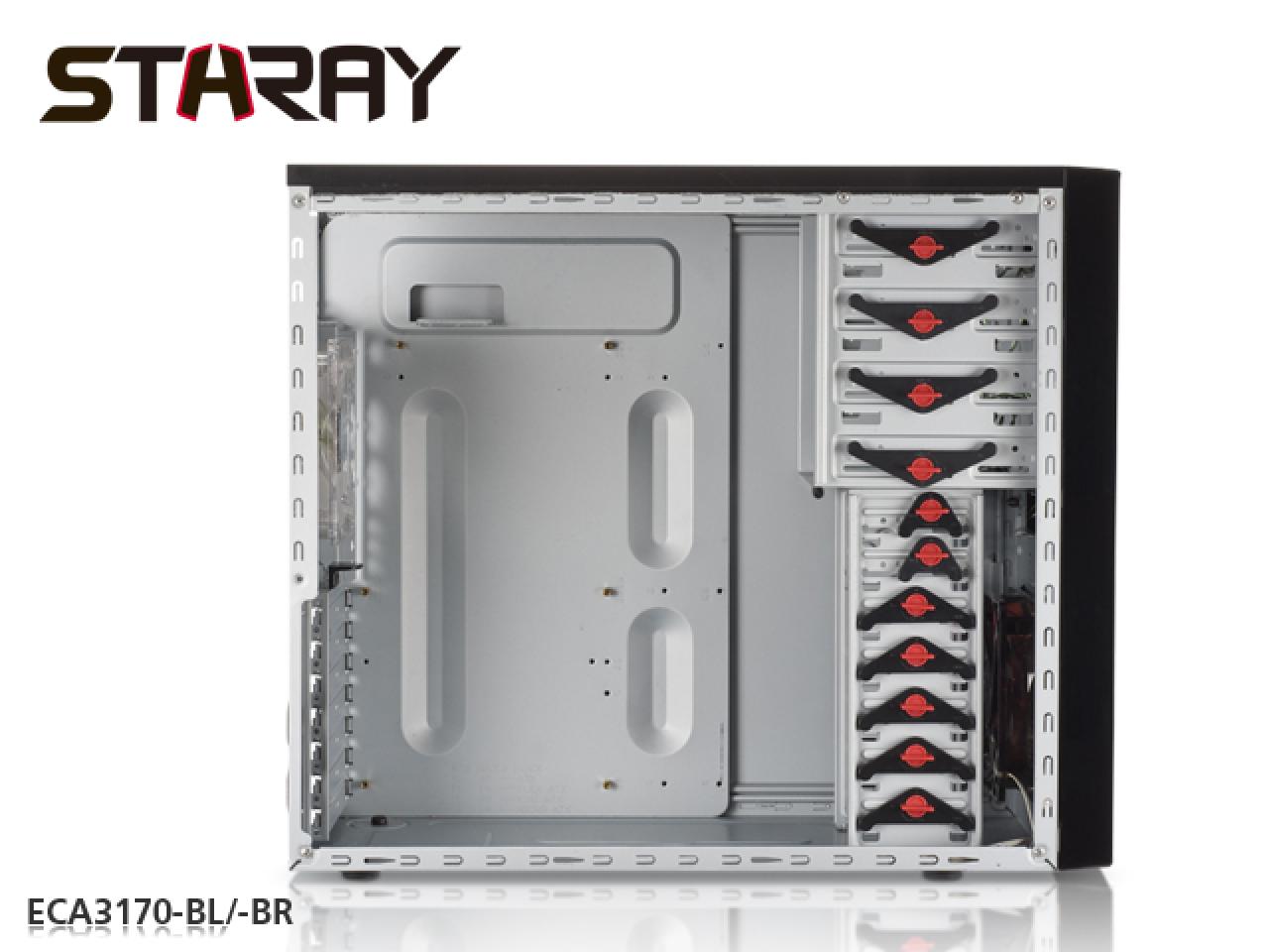 [30/03/2012] Enermax Staray Silence: Vierte Erweiterung der Gehäuse-Serie mit T.B. Silence-Lüftern (4)