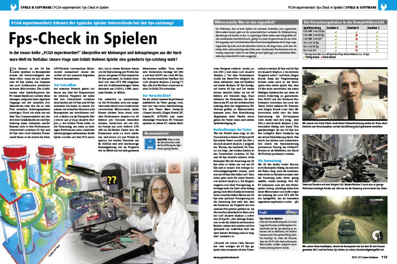 [30/03/2012] PCGH 05/2012: Fps-Check in Spielen
