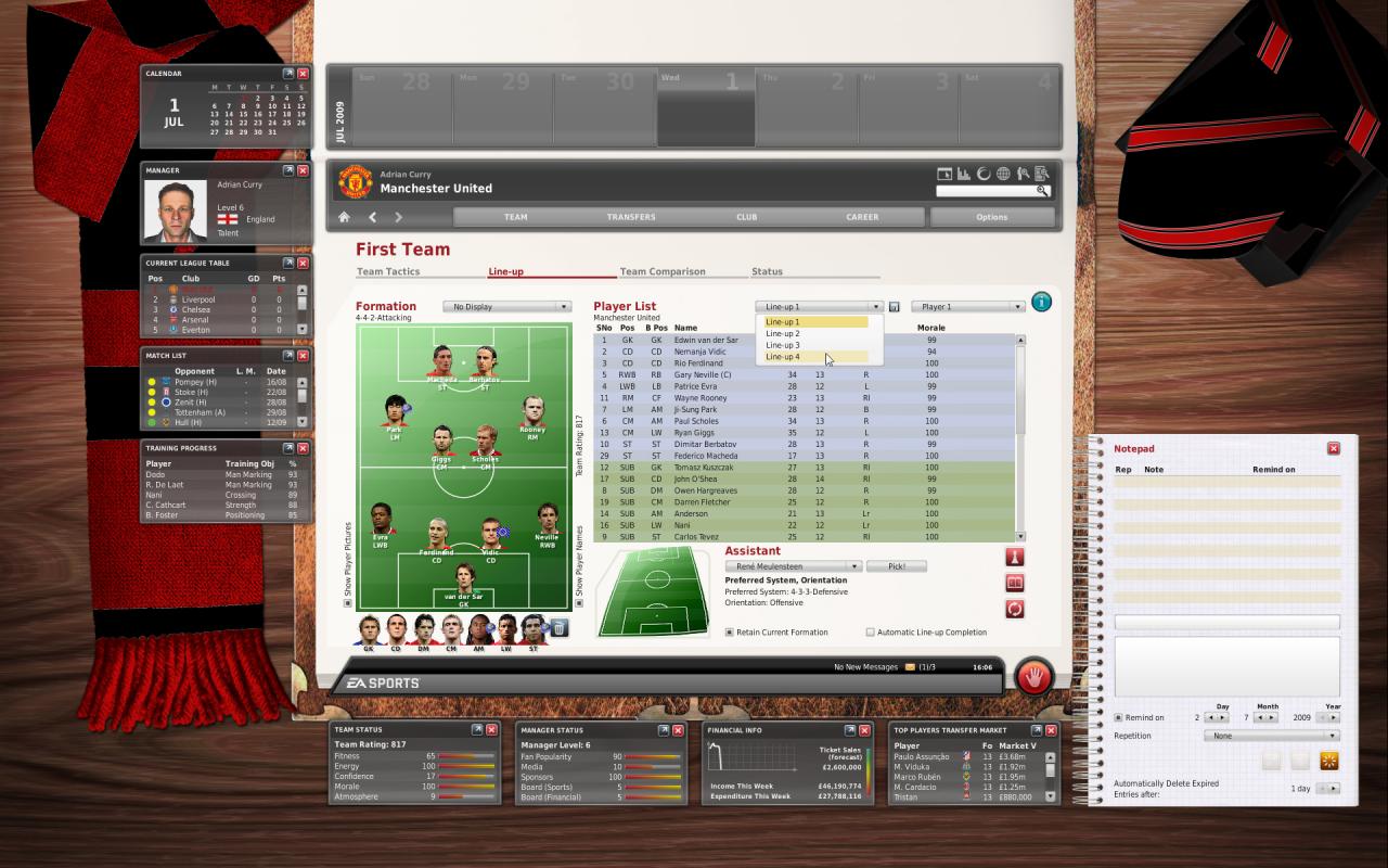 [22/03/2012] 2009: Fussball Manager 10, EA Sports 